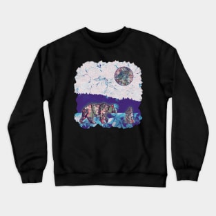 Bear and Hare - Origami Crewneck Sweatshirt